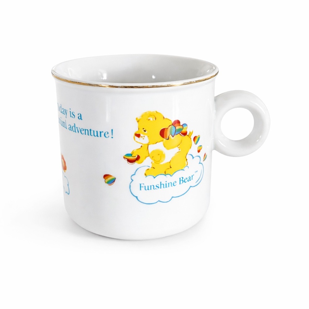 Vintage 1980s Care Bears Fine Porcelain Mug